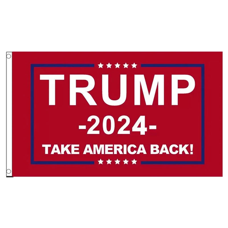 Flag 150X90Cm Trump 2024 Flag Polyester Printed Trump Flag Keep America Great