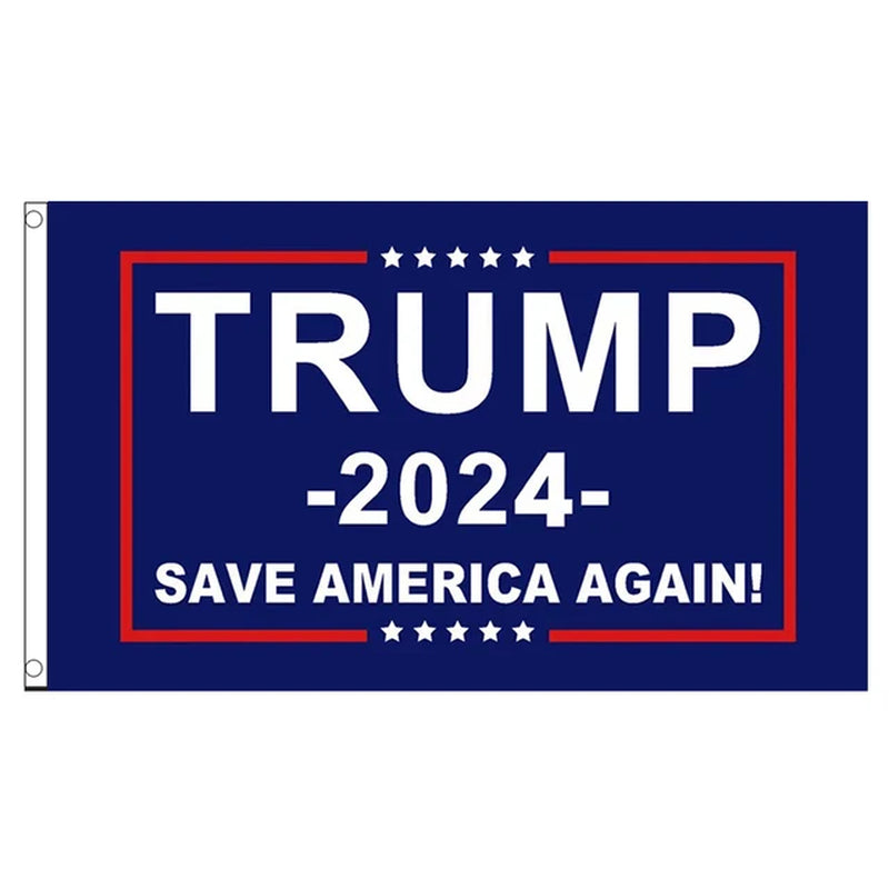 Flag 150X90Cm Trump 2024 Flag Polyester Printed Trump Flag Keep America Great