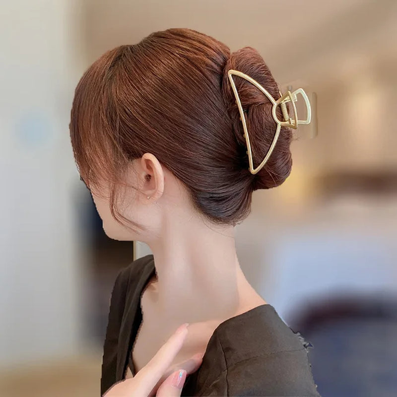 Fashion Metal Star Hair Claw Clips for Women Girls Clamps Korea Geometric Hair Crab Hairpins Hairgrips Headwear Hair Accessories