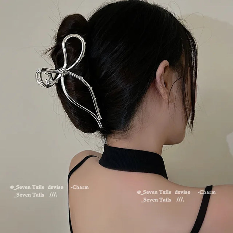 Fashion Metal Star Hair Claw Clips for Women Girls Clamps Korea Geometric Hair Crab Hairpins Hairgrips Headwear Hair Accessories